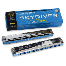 25480G Skydiver G Губная гармошка тремоло, Seydel Sohne