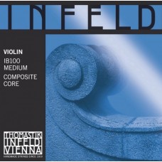 IB100 Infeld Blau РљРѕРјРїР»РµРєС‚ СЃС‚СЂСѓРЅ РґР»СЏ СЃРєСЂРёРїРєРё СЂР°Р·РјРµСЂРѕРј 4/4, СЃСЂРµРґРЅРµРµ РЅР°С‚СЏР¶РµРЅРёРµ, Thomastik