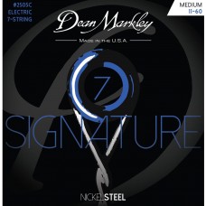 DM2505C Signature Medium РљРѕРјРїР»РµРєС‚ СЃС‚СЂСѓРЅ РґР»СЏ 7-СЃС‚СЂСѓРЅРЅРѕР№ СЌР»РµРєС‚СЂРѕРіРёС‚Р°СЂС‹, 11-60, Dean Markley