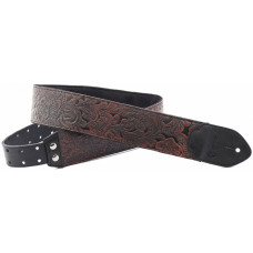 8401050090706 Leathercraft Blackguard Black Ремень для гитары, RightOn Straps