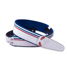 8401070110309 Mojo Race White Ремень для гитары, RightOn Straps