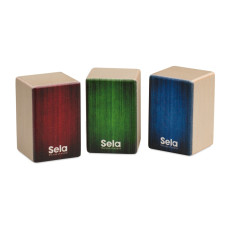 SE-108 Mini Cajon Набор мини шейкеров, 3 шт, Sela