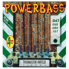 EB344 Power Bass Комплект струн для бас-гитары, Medium Light, 47-107, Thomastik