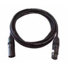 DMX1-15 Кабель DMX, XLR 3p, 15м, Leem