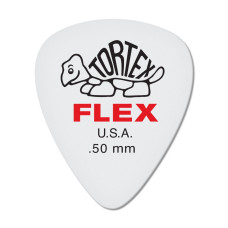 428R.50 Tortex Flex Медиаторы, 72шт, толщина 0,50мм, Dunlop