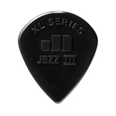 47RXLS Nylon Jazz III XL Медиаторы 24шт, 1,38мм, черные, Dunlop