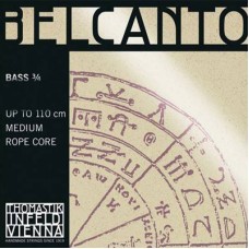 BC600S Belcanto Solo Комплект струн для контрабаса размером 3/4, Thomastik
