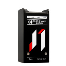 J1mini D.I. Box Дибокс, преобразователь сигнала для гитары, активный, Simpleway Audio