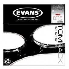 ETP-EC2SCLR-R EC2 Clear Rock Набор пластика для том барабана 10"/12"/16", Evans