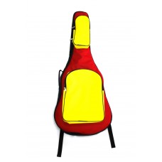 MZ-ChGC-3bk/red/yel Чехол для классической гитары, черный/красный/желтый, MEZZO