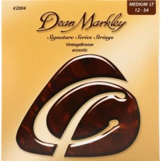 DM2004 Vintage Bronze РљРѕРјРїР»РµРєС‚ СЃС‚СЂСѓРЅ РґР»СЏ Р°РєСѓСЃС‚РёС‡РµСЃРєРѕР№ РіРёС‚Р°СЂС‹, Р±СЂРѕРЅР·Р° 85/15, 12-54, Dean Markley