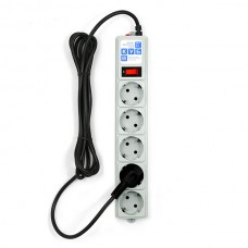 SPG-B-10 PowerCube Фильтр-удлинитель 3.0м 10А/2,2кВт, Электрическая мануфактура
