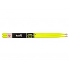 LFL7A Fluorescent Lemon 7А Барабанные палочки, граб, деревянный наконечник, Leonty