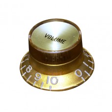 KG-130V Ручка потенциометра, Volume, золото, метрическая, Hosco