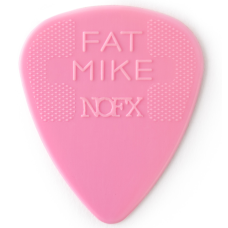 44R.60FM FAT MIKE NYLON STANDARD Медиаторы 24шт, толщина 0,60мм, Dunlop