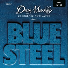 DM2555 Blue Steel РљРѕРјРїР»РµРєС‚ СЃС‚СЂСѓРЅ РґР»СЏ СЌР»РµРєС‚СЂРѕРіРёС‚Р°СЂС‹, РЅРёРєРµР»РёСЂРѕРІР°РЅРЅС‹Рµ, 12-54, Dean Markley