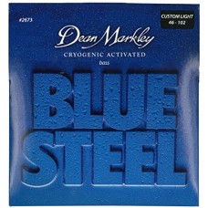 DM2673 Blue Steel РљРѕРјРїР»РµРєС‚ СЃС‚СЂСѓРЅ РґР»СЏ Р±Р°СЃ-РіРёС‚Р°СЂС‹, СЃС‚Р°Р»СЊ, 46-102, Dean Markley