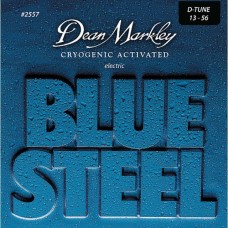 DM2557 Blue Steel РљРѕРјРїР»РµРєС‚ СЃС‚СЂСѓРЅ РґР»СЏ СЌР»РµРєС‚СЂРѕРіРёС‚Р°СЂС‹, РЅРёРєРµР»РёСЂРѕРІР°РЅРЅС‹Рµ, 13-56, Dean Markley