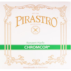 375400 CHROMCOR Струна B (5 октава) для арфы, сталь, Pirastro