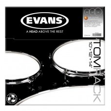 ETP-G2CLR-F G2 Clear Fusion Набор пластика для том барабана, 10"/12"/14", Evans