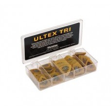 4260 Ultex Triangle Коробка медиаторов 180шт, 5 толщин, треугольные, Dunlop