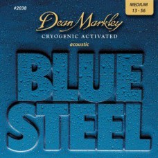 DM2038 Blue Steel РљРѕРјРїР»РµРєС‚ СЃС‚СЂСѓРЅ РґР»СЏ Р°РєСѓСЃС‚РёС‡РµСЃРєРѕР№ РіРёС‚Р°СЂС‹, Р»Р°С‚СѓРЅСЊ, 13-56, Dean Markley