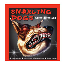 SDN11 Комплект струн для электрогитары, никелированные, 11-49, Snarling Dogs