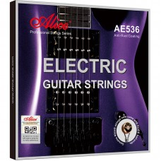 AE536-SL Комплект струн для электрогитары, сплав железа, Super Light, 9-42, Alice