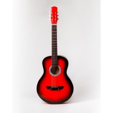 ACD-40A-12-R Акустическая гитара, красный санберст, АККОРД