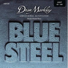 DM2672A Blue Steel NPS РљРѕРјРїР»РµРєС‚ СЃС‚СЂСѓРЅ РґР»СЏ Р±Р°СЃ-РіРёС‚Р°СЂС‹, РЅРёРєРµР»РёСЂРѕРІР°РЅРЅС‹Рµ, 45-100, Dean Markley