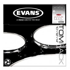 ETP-EC2SCLR-F EC2 Clear Fusion Набор пластика для том барабана 10"/12"/14", Evans