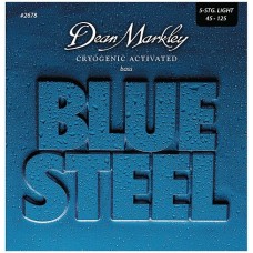 DM2678 Blue Steel РљРѕРјРїР»РµРєС‚ СЃС‚СЂСѓРЅ РґР»СЏ 5-СЃС‚СЂСѓРЅРЅРѕР№ Р±Р°СЃ-РіРёС‚Р°СЂС‹, СЃС‚Р°Р»СЊ, 45-125, Dean Markley