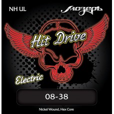 NH-UL Hit Drive Ultra Light Комплект струн для электрогитары, 8-38, Мозеръ