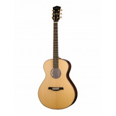 P880-WCASE-NAT Электро-акустическая гитара, цвет натуральный, с футляром, Parkwood