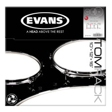 ETP-G1CLR-R G1 Clear Rock Набор пластика для том барабана (10", 12", 16"), Evans