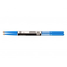 10103009 Colored Series QI 7A BLUE Барабанные палочки, орех гикори, синие, HUN
