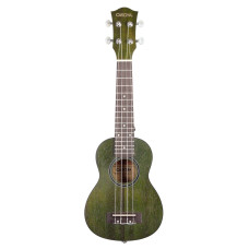 HH-2265 Mahogany Series Укулеле сопрано, с чехлом, зеленый, Cascha