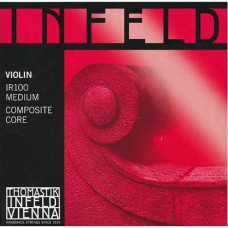 IR100 Infeld Rot РљРѕРјРїР»РµРєС‚ СЃС‚СЂСѓРЅ РґР»СЏ СЃРєСЂРёРїРєРё СЂР°Р·РјРµСЂРѕРј 4/4, СЃСЂРµРґРЅРµРµ РЅР°С‚СЏР¶РµРЅРёРµ, Thomastik