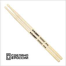 7KLHB5BL 5B Long Барабанные палочки, граб, деревянный наконечник, Kaledin Drumsticks