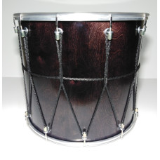 BK-13Ev Барабан кавказский 13" с веревкой, 31х33см, цвет — эбен, Мастерская Бехтеревых BK-13Ev Барабан кавказский 13" с веревкой, 31х33см, цвет — эбен, Мастерская Бехтеревых