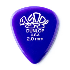 41P2.0 Delrin 500 Медиаторы, 12шт, толщина 2,00мм, Dunlop
