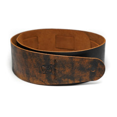 MB6061-126 Ремень для гитары, кожаный, песочный лофт, Mamba straps