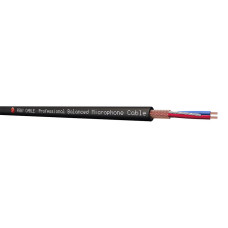 FC250BK-100 Кабель микрофонный балансный, черный, 100м, Feby Cable