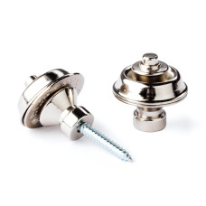 SLS1501N Straplok Traditional Крепление ремня, никелированное, 2шт, Dunlop