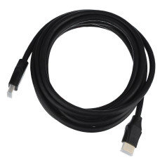 00-00027306 Кабель HDMI (m)-HDMI (m) 3.0м ПВХ ver.1.4, черный, в пакете, GoPower