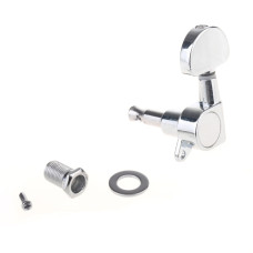 M762-3M555-3 Колки для гитары, 3+3, хром, Musiclily M762-3M555-3 Колки для гитары, 3+3, хром, Musiclily