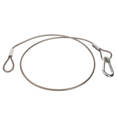 BXS04S760-PVC Страховочный трос, 760мм, 60кг, Laudio BXS04S760-PVC Страховочный трос, 760мм, 60кг, Laudio