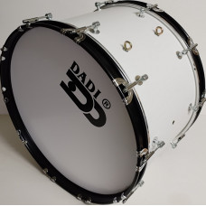MBB-2412WH Барабан маршевый 24 х 12", белый, Мастерская Бехтеревых MBB-2412WH Барабан маршевый 24 х 12", белый, Мастерская Бехтеревых