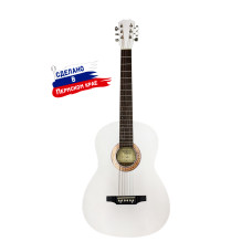 F-White Гитара акустическая, белая, Кунгурская Акустика F-White Гитара акустическая, белая, Кунгурская Акустика