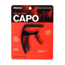 PW-CP-09 NS Tri-Action Capo Каподастр для гитары, черный Planet Waves PW-CP-09 NS Tri-Action Capo Каподастр для гитары, черный Planet Waves